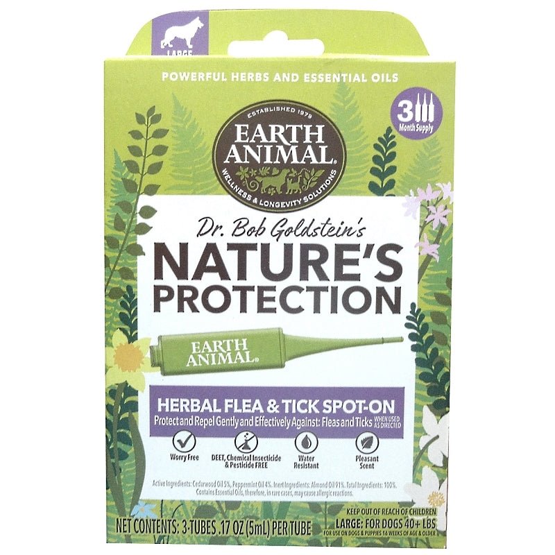 Earth Animal Dog Nupro Spot - On Flea And Tick Large - Pets Perfect
