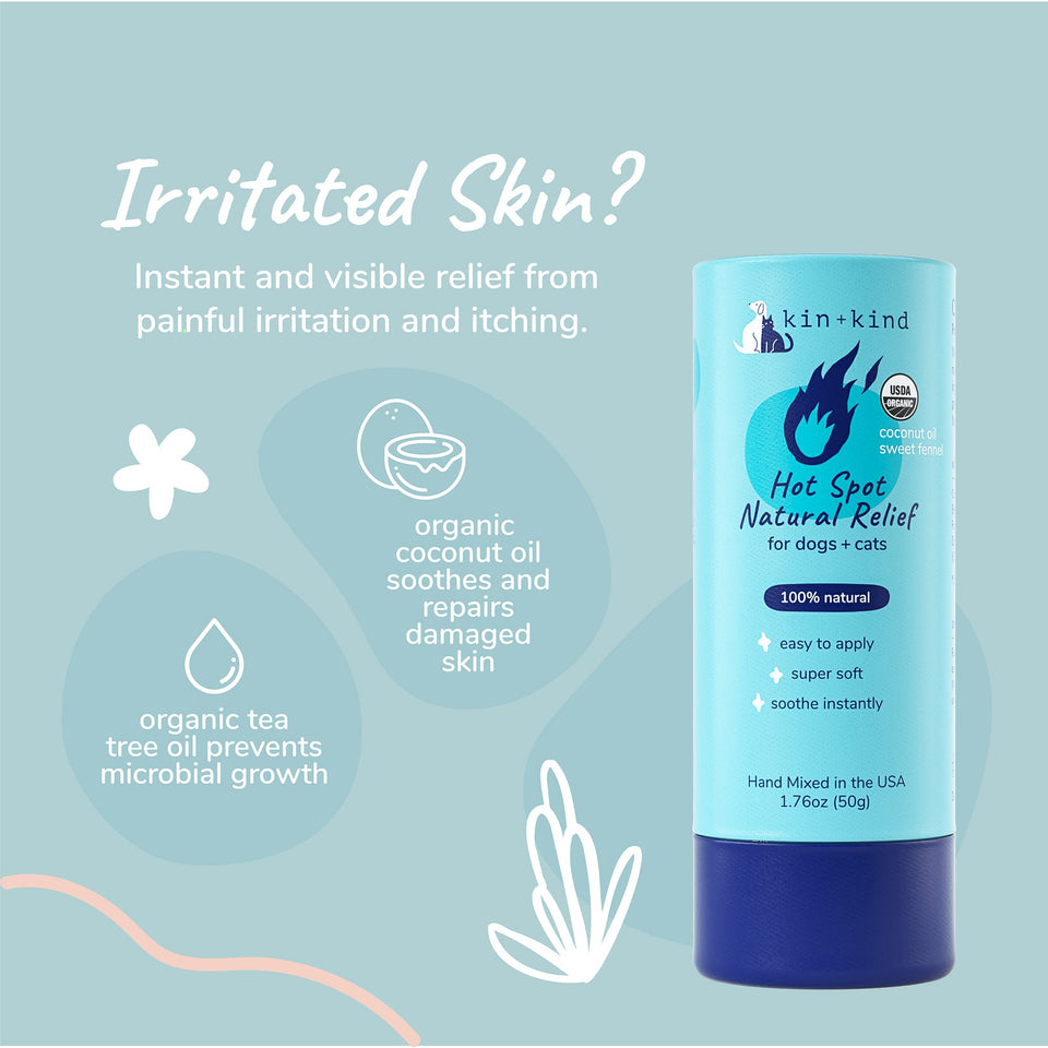 Kin+Kid Hot Spot Relief Stick 2.3 oz