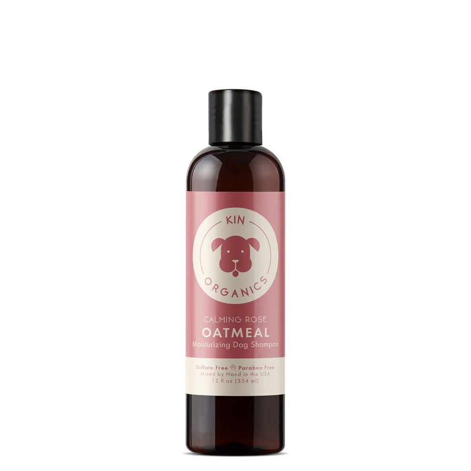 Kin+Kind Coat Oatmeal Calm Rose 12 oz. Pet Shampoo