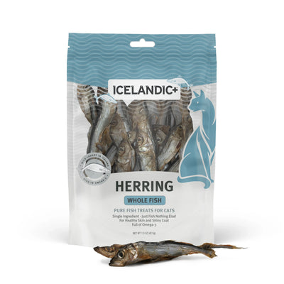 Icelandic Cat Herring Whole Fish 1.5 oz