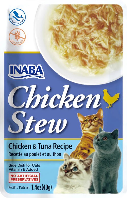 Inaba Cat Stew Chicken Tuna 1.04oz (6 Count) - Pets Perfect