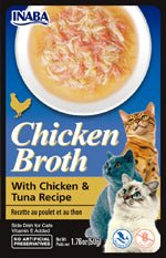 Inaba Cat Broth Chicken Tuna 1.76oz. (6 Count) - Pets Perfect