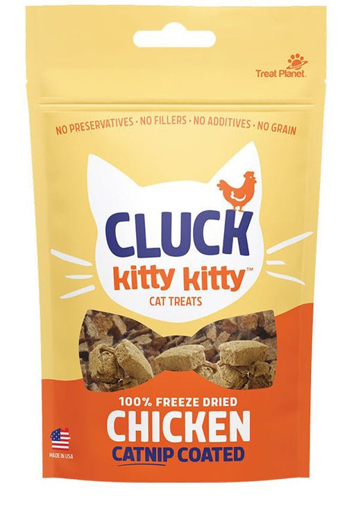 Etta Says! Kitty Kitty 100% Freeze Dried Cat Treat Chicken w/Catnip 1ea/0.75 oz - Pets Perfect