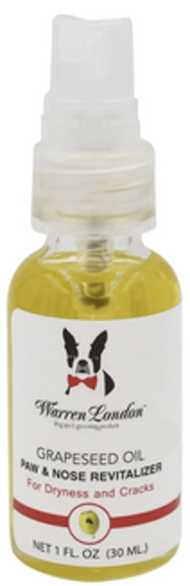 Warren London Grapeseed Oil Paw & Nose Revitalizer Spray 1 oz - Pets Perfect