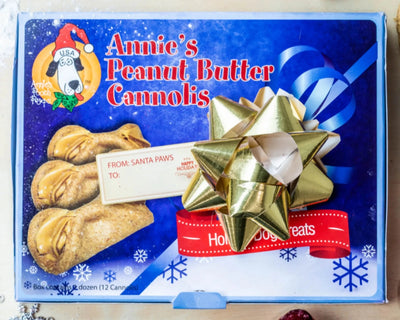 Annie's Holiday Peanut Butter Cannolis - One Dozen - Pets Perfect