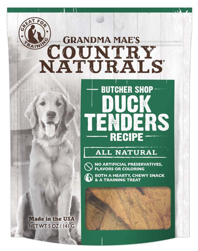 Grandma Mae's Country Naturals Grain-Free Duck Tenders Dog Treats, 5 oz