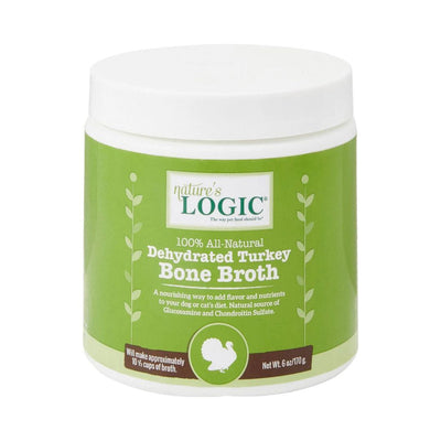 Nature's Logic Dog Dehydrated Turkey Bone Broth, 6 oz