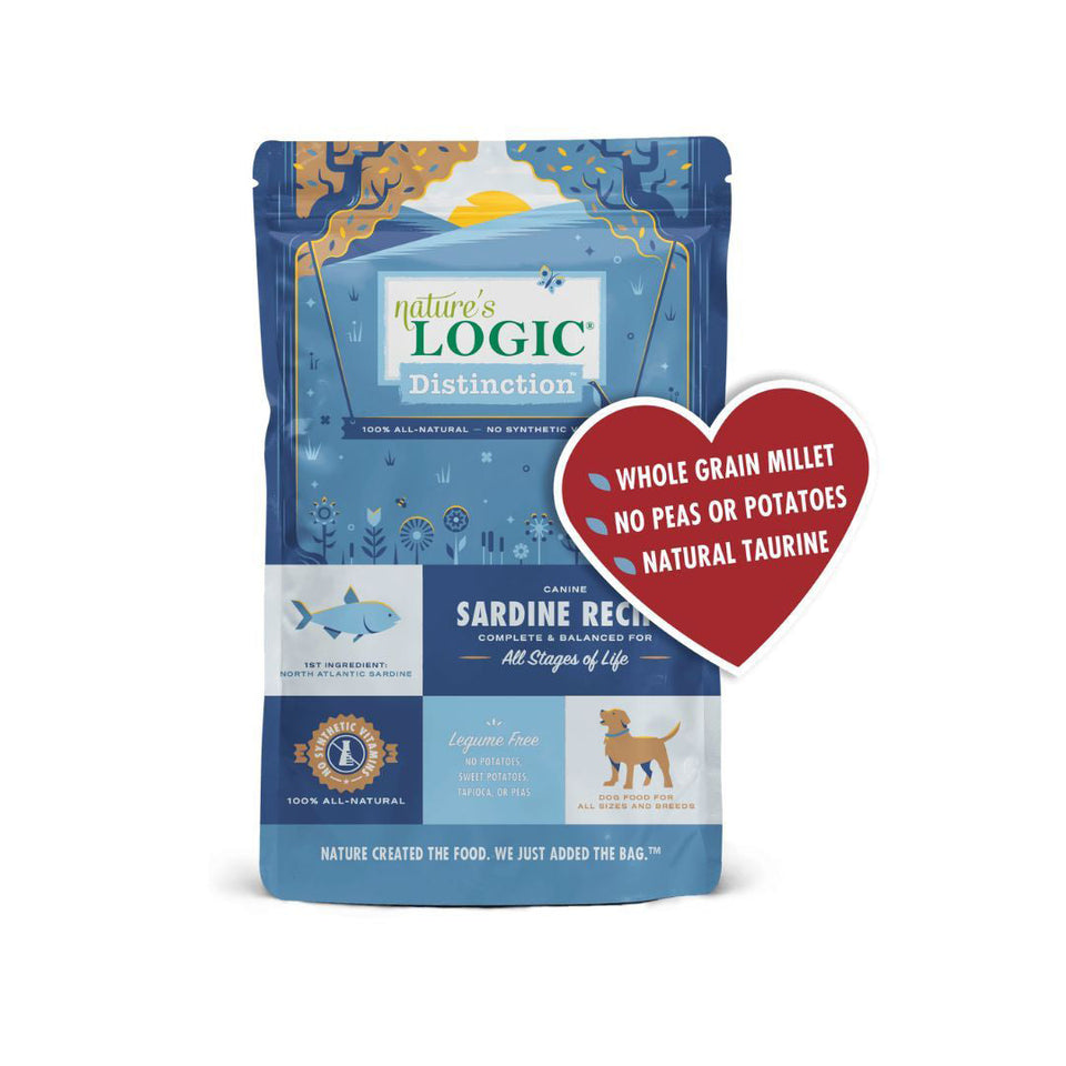 Nature's Logic Distinction Sardine Dog Food, 4.4 lb