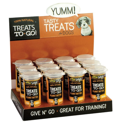 Etta Says! Dog Go Dog Treat Display 12 Piece