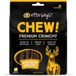Etta Says! Premium Crunchy Venison Dog Chew Treats Venison, 4.5 oz, view 2