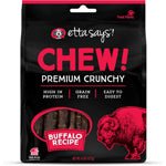 Etta Says! Premium Buffalo Rawhide – Grain - Free Crunchy Chew | 4.5 oz Bag - Pets Perfect
