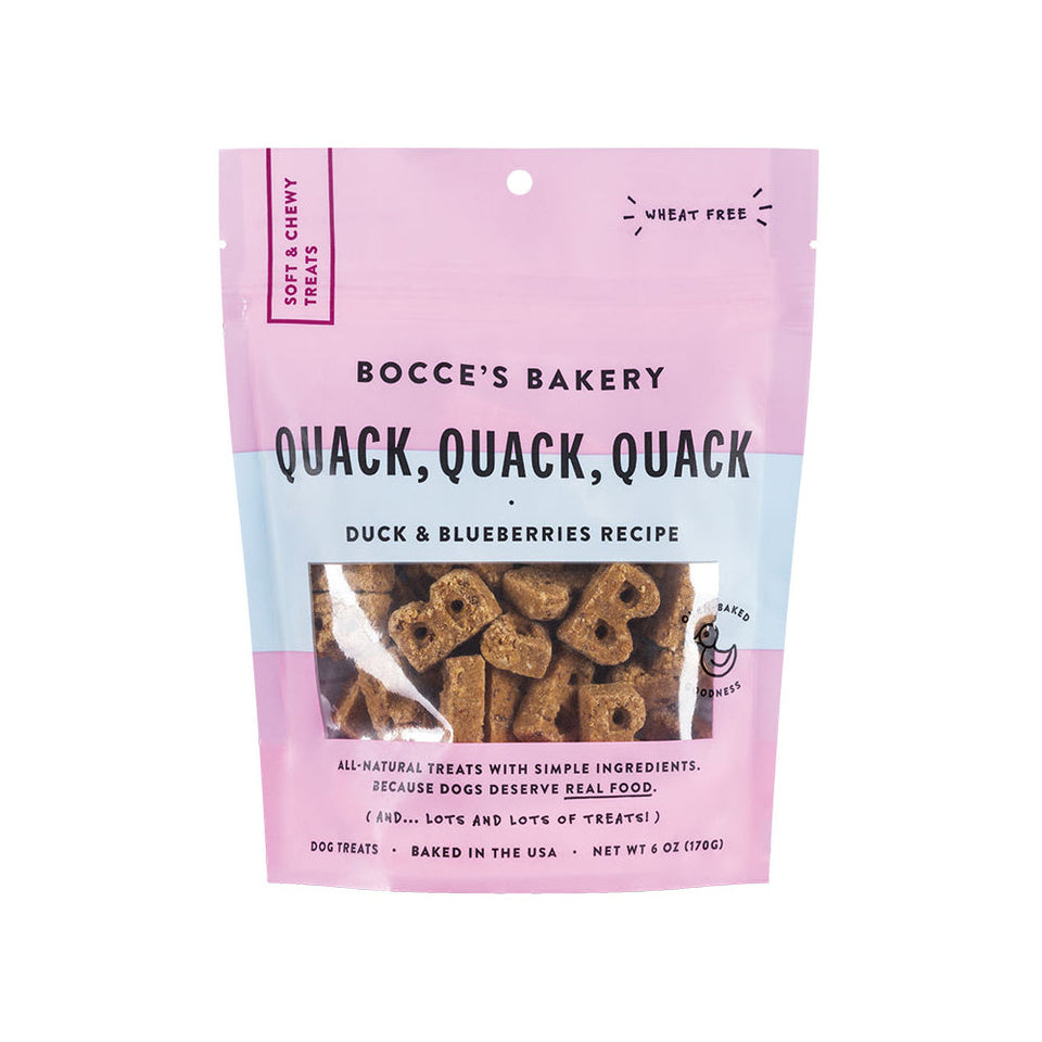 Bocces Bakery Dog Soft and Chewy Quack Quack 6Oz Default Title