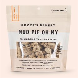 Bocces Bakery Dog Soft And Chewy Mud Pie 6oz - Pets Perfect