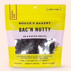 Bocces Bakery Dog Training Bacon Nutty 6oz - Pets Perfect