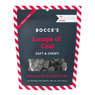 Bocce's Bakery Dog Lump of Coal 6oz.