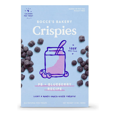 Bocces Dog Crispies Peanut Butter and Blueberry 10Oz Default Title