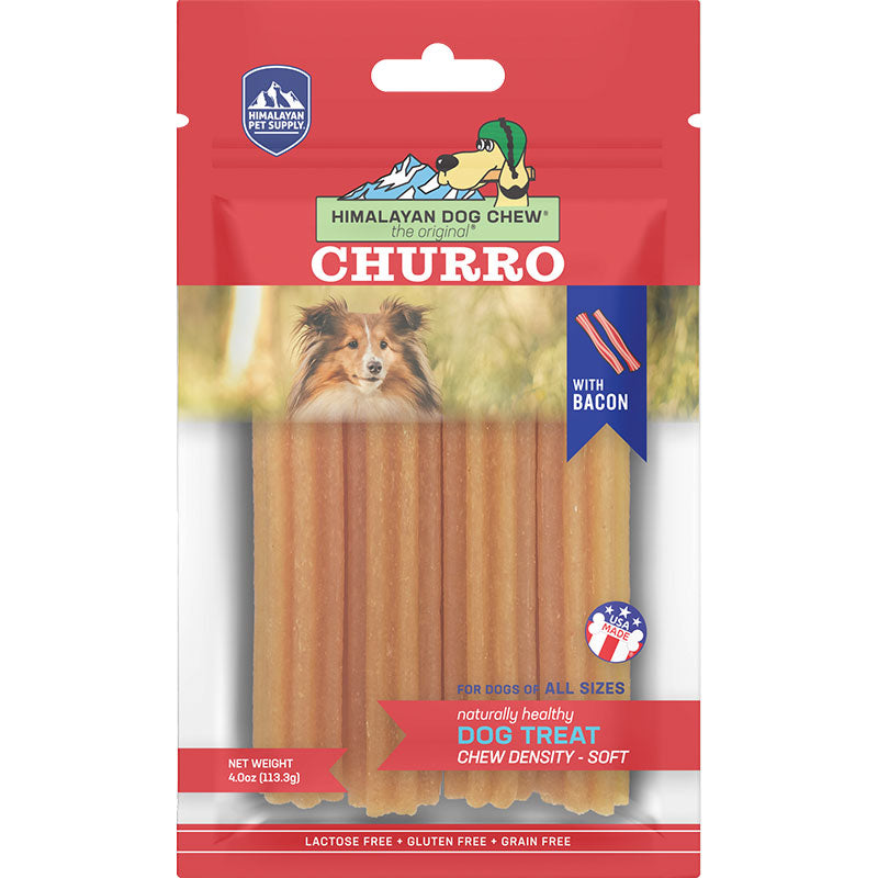 Himalayan Dog Yaky Churro Bacon 4 oz
