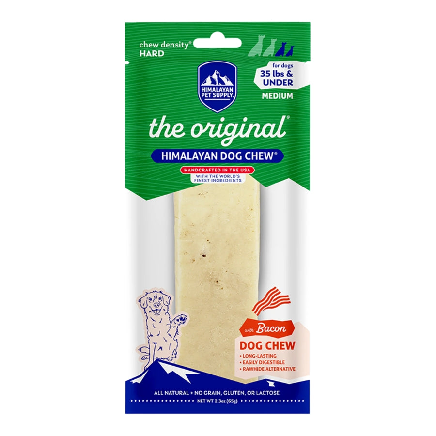 Himalayan Dog Chew Bacon Medium 2.3 oz