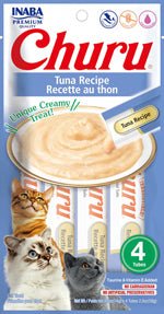 Inaba Cat Churu Puree Tuna 0.52 Oz/6Ct - Pets Perfect