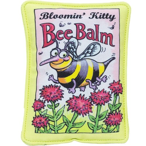 Fuzzu Bloomin' Kitty Bee Balm Seed Packet Cat Toy - Pets Perfect
