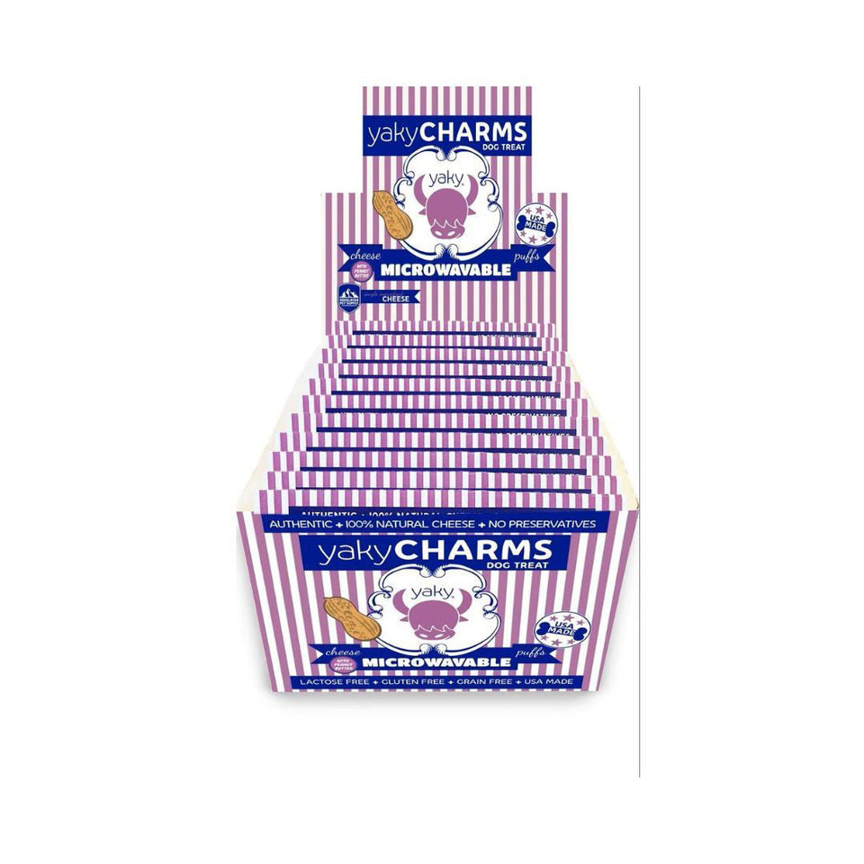 Himalayan YakyCHARMS - Puppy-Safe Peanut Butter Dog Treat, 12 ct