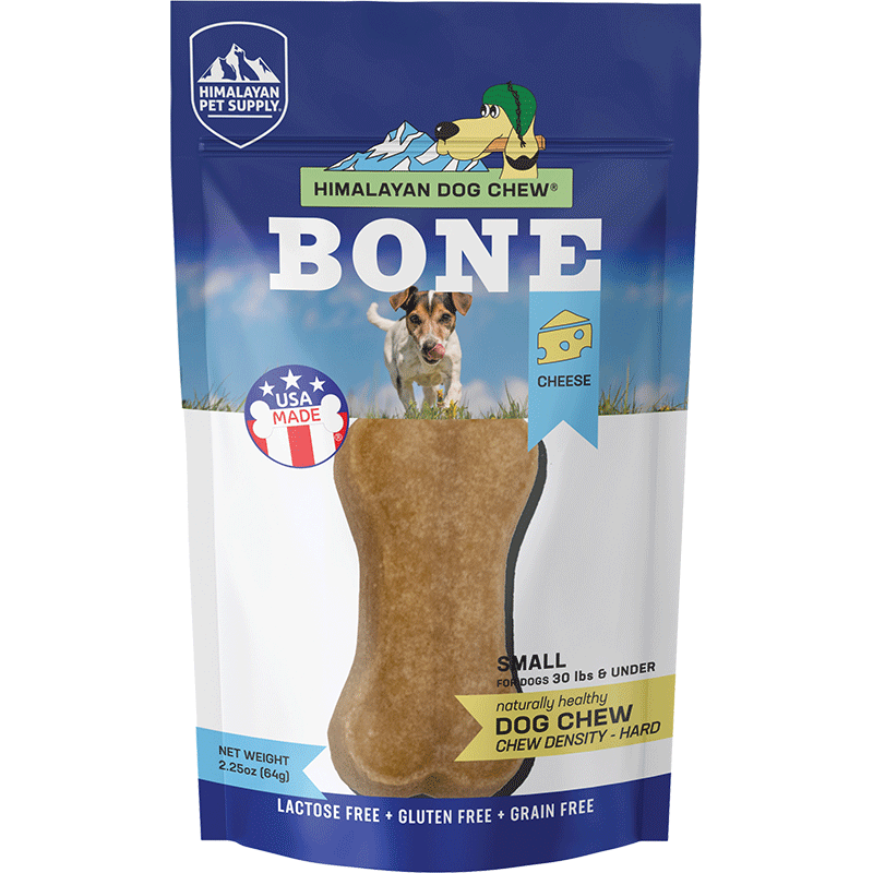 Himalayan Yak Chew - Long-Lasting Yak Cheese Dog Chew, 2.24 oz Bag