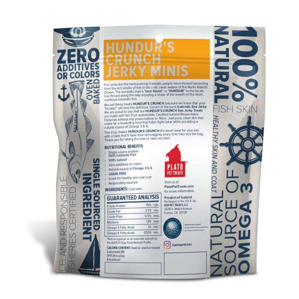 Plato Hundurs Crunch Jerky Mini 3.5 oz