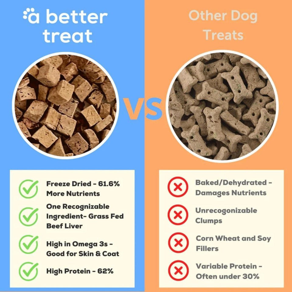 A Better Dog Treat Just One Thing FD Beef Liver Dog & Cat Dog Treats 3, view 3