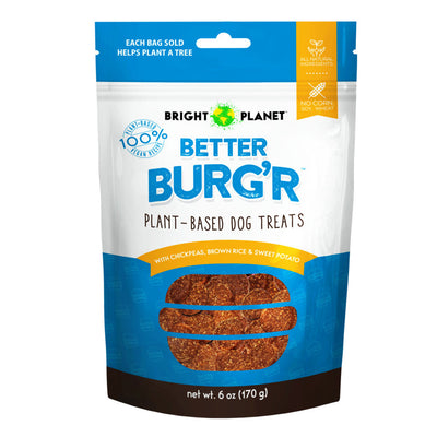 Bright Planet Pet Better Burg'r Dog Treat 6 oz