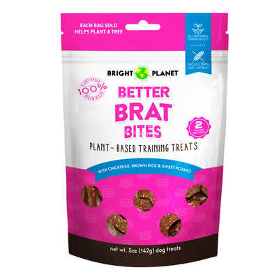 Bright Planet Pet Better Brat Bites Dog Treat 5 oz