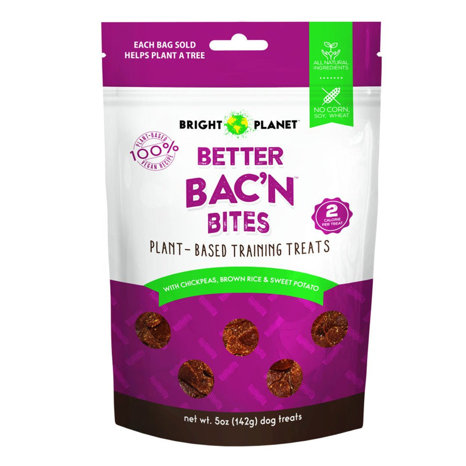 Bright Planet Pet Better Bac'n Bites Dog Treat 5 oz