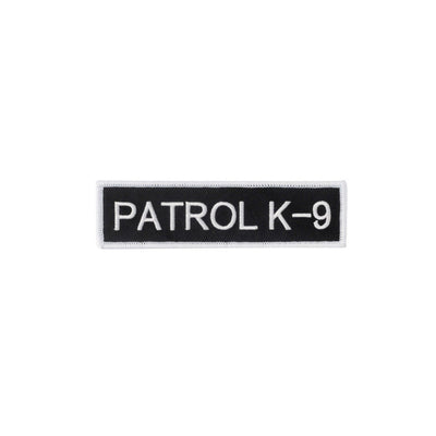 Boss Dog Tactical Harness Patch Patrol K-9, 1ea/LG
