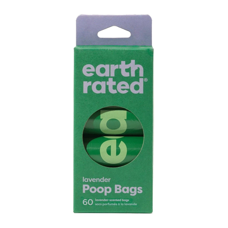 Earth Rated Dog Poop Bag Dog Lavender 4 Roll 60 ct
