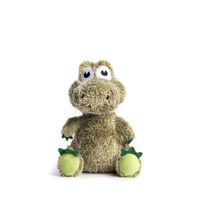 FabDog Fluffy Alligator Small Squeaky Plush Dog Toy