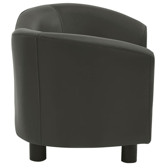 vidaXL Dog Sofa Dog Bed Foam Pet Puppy Couch with Washable Cover Faux Leather