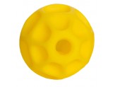 Starmark Treat Dispensing Tetraflex Dog Toy Yellow Small