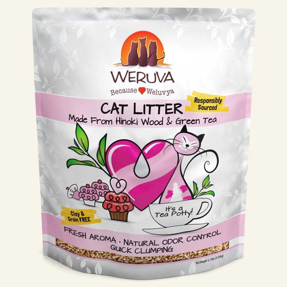 Weruva Tea Potty Cat Litter, 6.7 lb