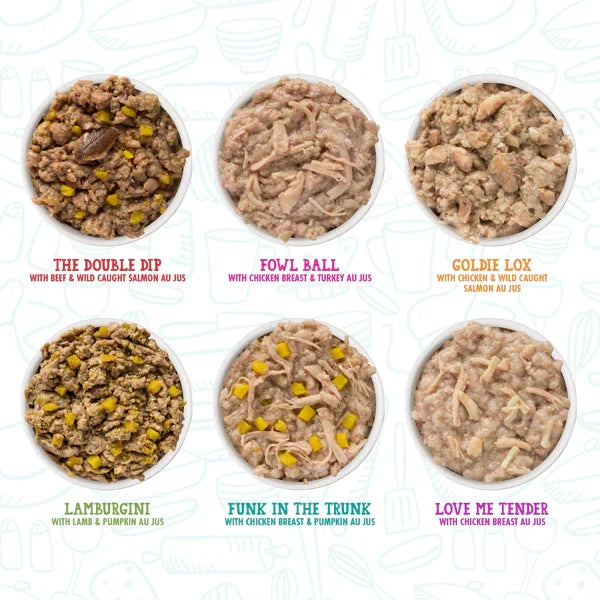 Dogs in The Kitchen Variety Pooch Party 2.8 oz. Pouch 12 ct