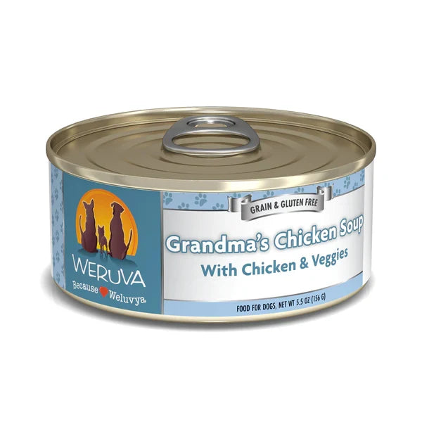 Weruva Chicken Soup Dog Food, 5.5 oz, Case of 24