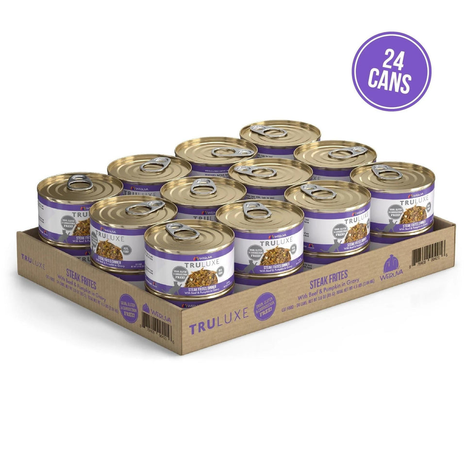 Truluxe Cat Steak Frites, 3 oz each, Case of 24
