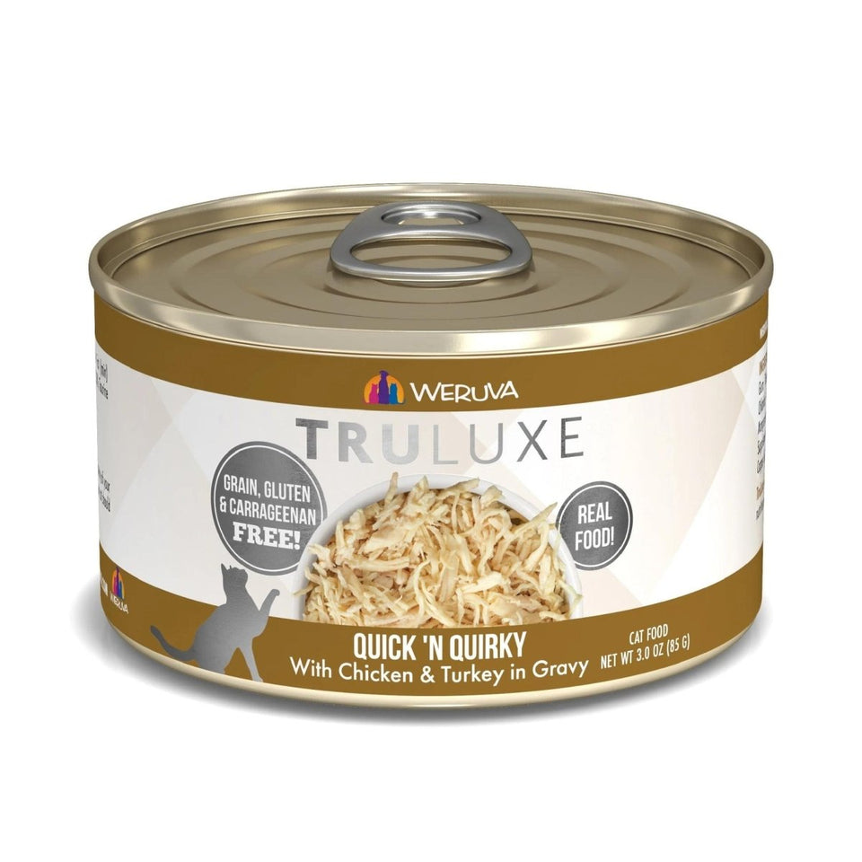 Weruva TruLuxe Quick 'N Quirky GF Wet Cat Food, 3 oz, 24 ct