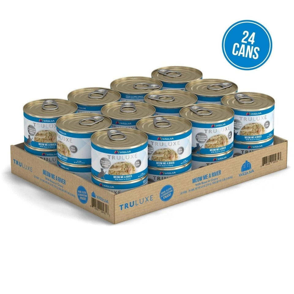 Weruva TruLuxe Meow Me a River Wet Cat Food, Basa in Gravy, 6 oz, view 3