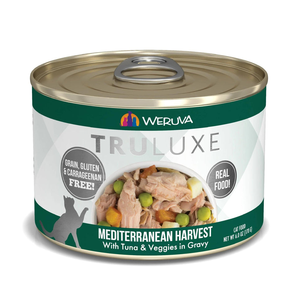 Truluxe Cat Mediterranean Harvest W Vegetable, 6 oz each, Case of 24
