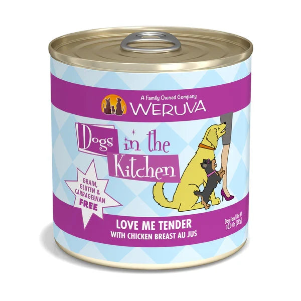 Dogs in The Kitchen Love Me Tender With Chicken Breast Au Jus 10 oz. 12 ct