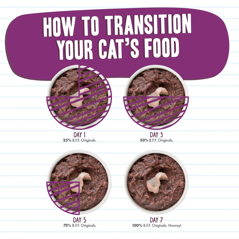 BFF Cat Twosome Dinner Wet Cat Food - Tuna & Tilapia in Gelee, 3 oz Can 24 ct