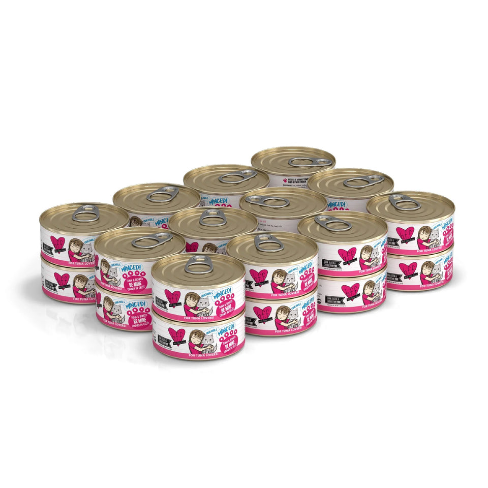 BFF Cat Tuna and Bonito Be Mine Dinner in Gele, 5.5 oz 24 ct