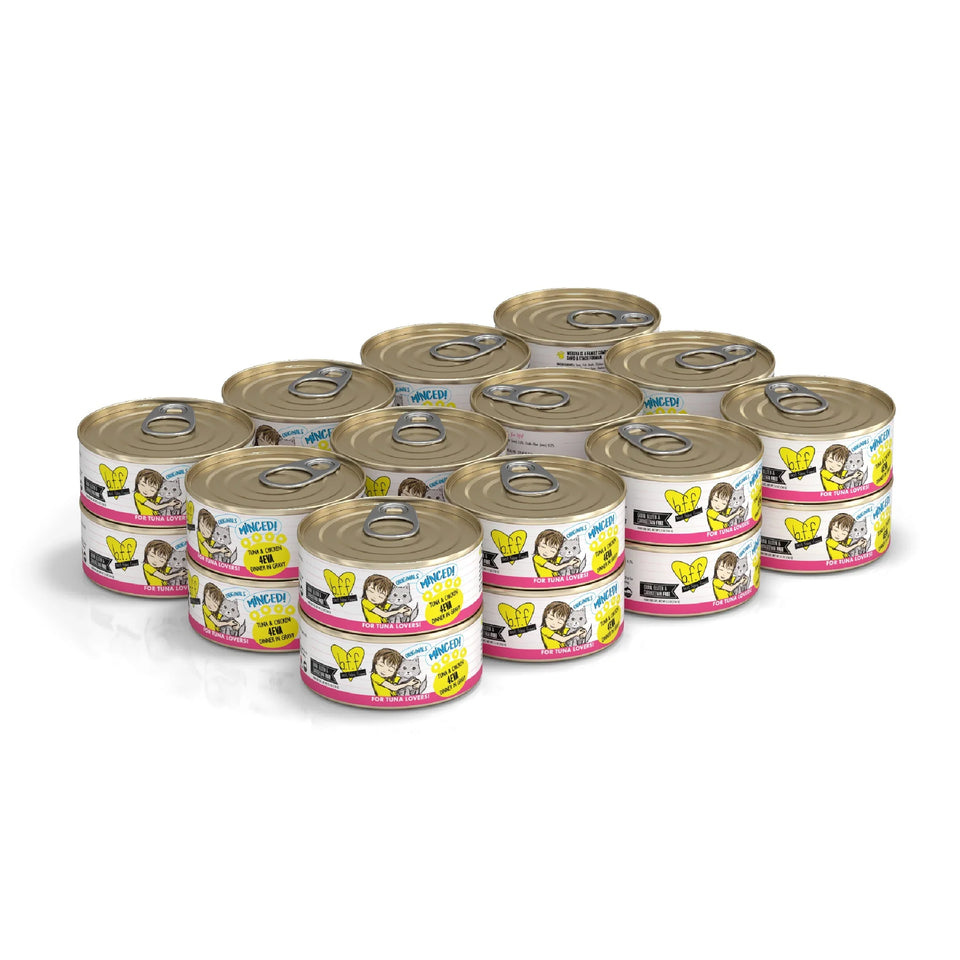 BFF Cat Tuna and Chicken 4Eva Dinner in Gravy, 5.5 oz 24 ct