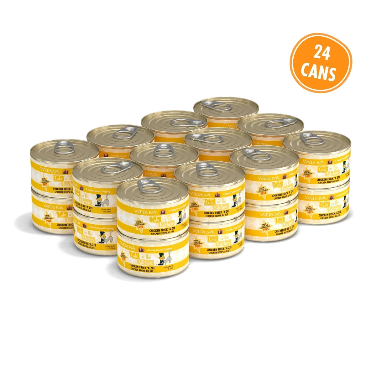 Cats In The Kitchen Chicken Frick A Zee Chicken Recipe 3.2oz. (Case of 24) - Pets Perfect