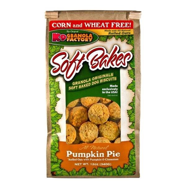 K9 Granola Factory Soft Bakes Dog Biscuits Pumpkin Pie 1ea/12 oz - Pets Perfect