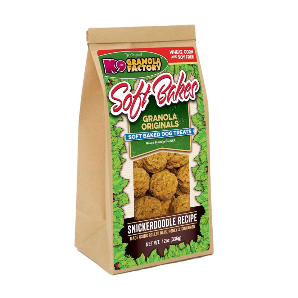 K9 Granola Factory Soft Bakes Limited Edition Snickerdoodle Dog Treats, 12 oz
